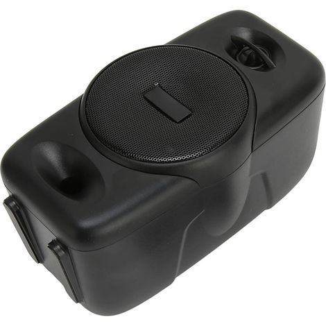 Tragbarer Bluetooth-Lautsprecher mit integriertem Mikrofon und Subwoofer für Camping, Reisen und Gartenpartys Q8 Bluetooth 5.0 Schwarz (1/5)