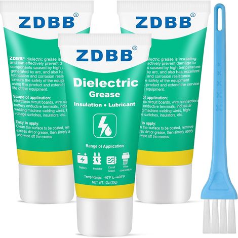 Lubrifiant diélectrique pour voiture, lot de 3-1 oz (1/5)