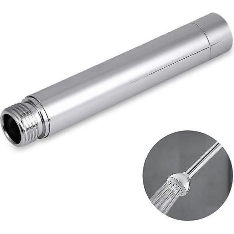 Rallonge de bras de douche, rallonge de pommeau de douche, abaissement du pommeau de douche existant, procédé de chromage (1/5)