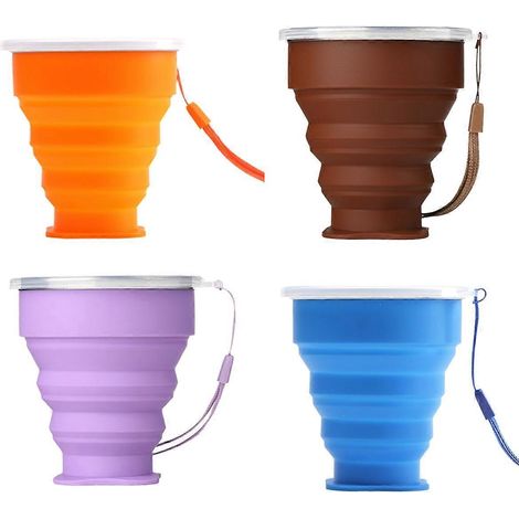 Gobelet pliable, gobelet télescopique de voyage --- (1/5)