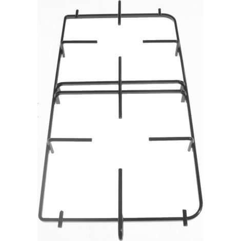 GRIGLIA DESTRA NERA CUCINA GAS ADATTA BOMPANI BOREAL MM 433 x 238 P 0454