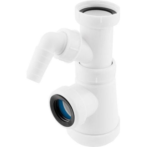 Siphon bouteille horizontal extensible + réducteur + raccord + une sortie auxiliaire, IDROSPANIA.