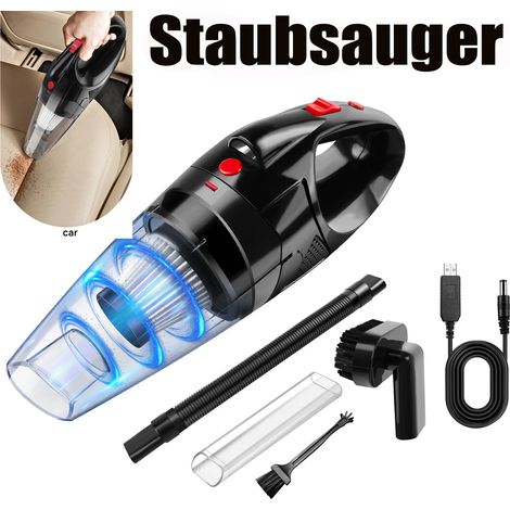 Aspirateur sans fil rechargeable pour voiture Aspiration puissante 2200mAh