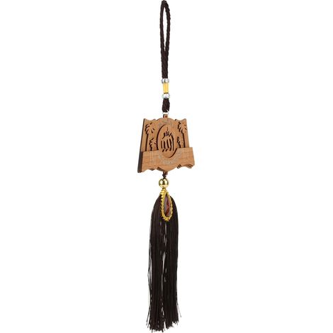 Ornements suspendus pour voiture de style musulman, imitation bois, pendentifs islamiques à suspendre, décoration de voiture 140217 (1/5)