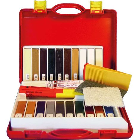 Caja Iniciación Parquet.Ventanas.Cocinas  - Kit reparación para parquet, ventanas y cocinas (1/3)