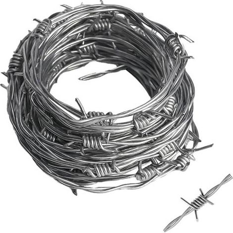 C FILO ZINCATO SPINATO 1.6MM 100MT