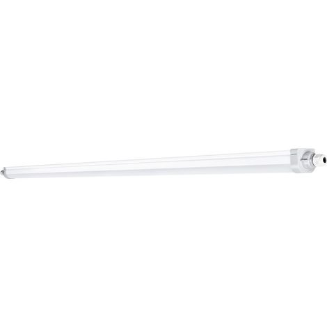 Ledvance LED Impermeable Pantalla PC (Polycarbonate) Blanco 50W 6100lm - 865 Luz de Día  150cm - Reemplazo 2x58W (1/3)