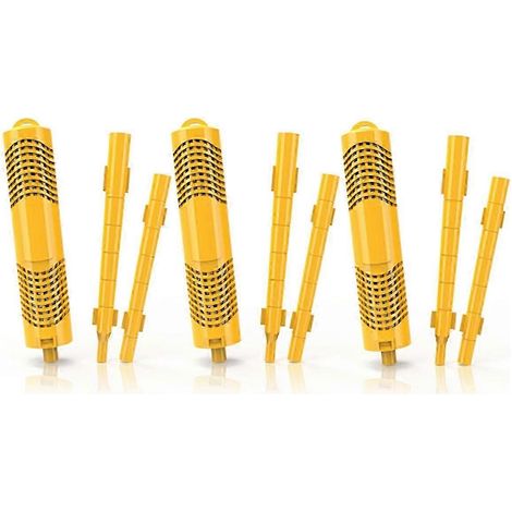 Lot de 3 bâtonnets minéraux pour spa, filtres à bâtonnets minéraux pour bains à remous, adaptés aux spas, piscines, bassins à poissons, etc., version 0718 (1/5)