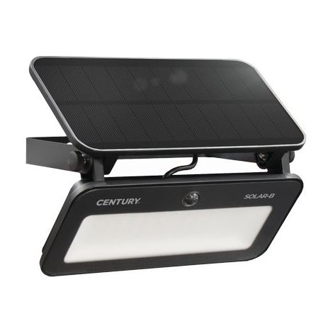 PROIETTORE LED SOLARE SOLARB 2S CENTURY VOLT 3,7 AH 7,2 W 12 RGB LN 1200 IP65 + 2 SENSORI