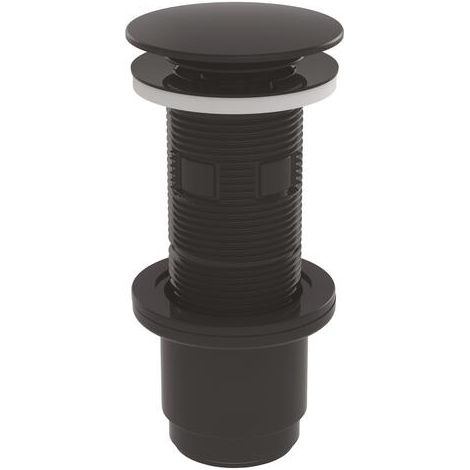 Bonde de Lavabo Cut & Clic Universelle Noire - Valentin (1/2)