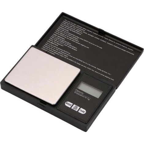 Küchenwaage, 500 g Kapazität, 0,1 g Genauigkeit, Digitalanzeige, Messwerkzeug für Lebensmittel und Tee