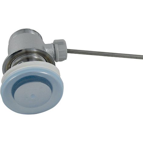 Ricambio KLUDI Set di scarico G 1 1/4 con grande piastra di copertura cromo, 7654505-00