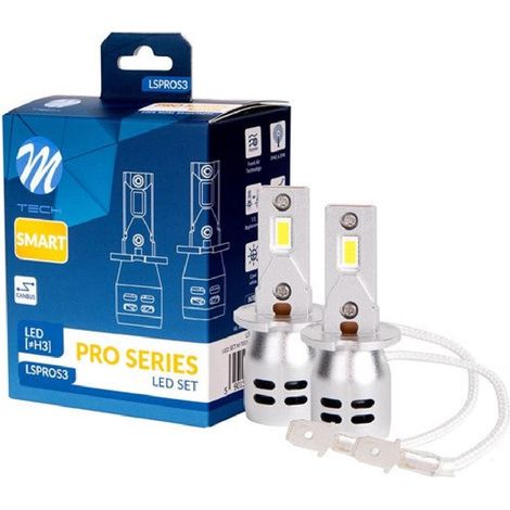 2 AMPOULES LED H3 32W 12V 6000K 3200LM MAX PLUG AND PLAY