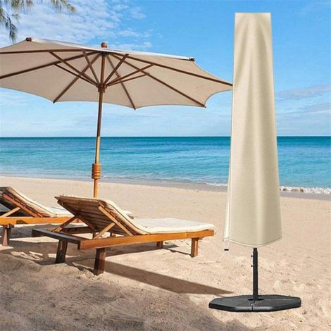 Housse Pour Parasol - 190 x 50 x 30 cm - Imperméable Résistante Aux Intempéries Et À La Poussière - Convient Parasols Terrasse Et Déportés - 1 Pièce (1/5)