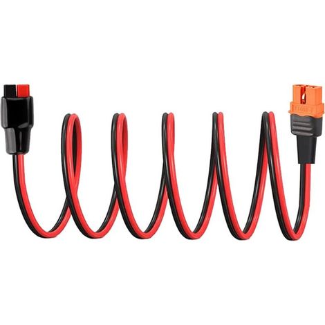 Adaptador Anderson a XT60i de 12 AWG, cable de conexión XT60i a Anderson para baterías RC, paneles solares y generadores portátiles. (1/2)