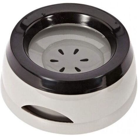 1pc Bol pour chien Anti-déversement bol d'eau pour chien, gris, bol distributeur d'alimentation lente adapté à la maison et aux voyages bol d'eau pour chien/chat/animal de compagnie (1/4)
