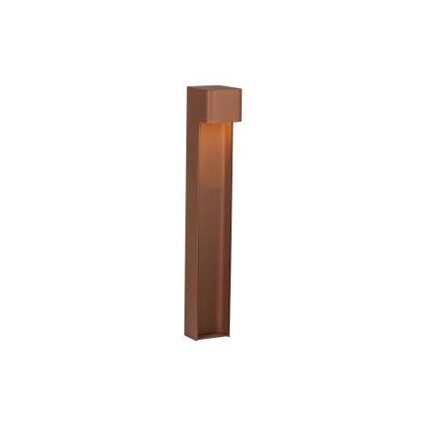Belid Taurus - Borne d'extérieur LED 1 lumière structure rouille IP54 (1/5)