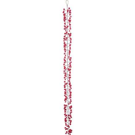 Gasper Beerengirlande 166 cm rot - Kunstpflanze (1/3)