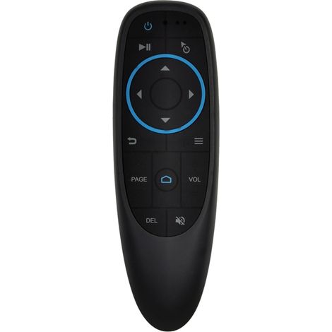 Control remoto inalámbrico por infrarrojos Bluetooth 5.0 G10BTS con giroscopio de aprendizaje, para Android TV Boxes, HTPCs y PC TVs. (1/5)