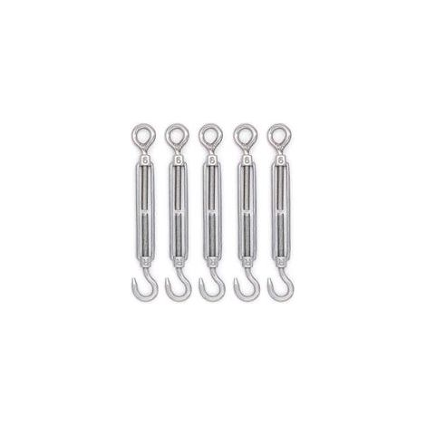 Spannschlosshaken M4/M5/M6/M8 aus Edelstahl 304 – 5er-Pack (Gdrhvfd-Crezuo)