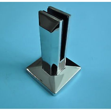 Polished stainless steel castings for ship and architectural fittings, glass clamps