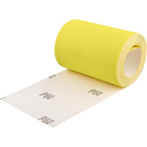 Schleifpapier Rolle 93 mm Quarzsand Körnung 60 5 Meter K&xF6rnung 60 (1/5)