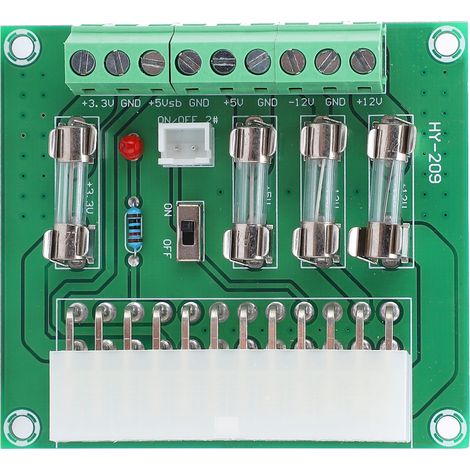 Carte d'alimentation ATX module convertisseur PC 20 broches 24 broches pour ordinateur de bureau (1/5)