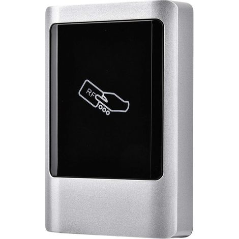 Lector de tarjetas de control de acceso, lector de tarjetas inteligentes RFID para gestión de acceso a puertas exteriores IP65, controlador de acceso con pantalla táctil metálica resistente al agua co (1/5)