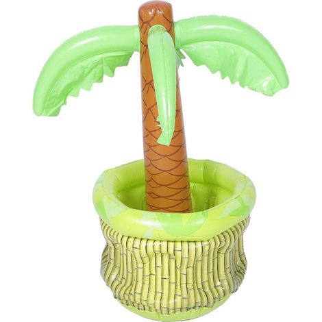 Seau à glace gonflable en forme de palmier, glacière en PVC compatible avec les événements en extérieur (1/5)