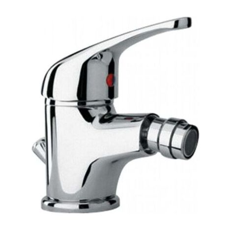 Bidet-Mischbatterie aus Chrom für Badezimmer mit Montagesatz F1029 -