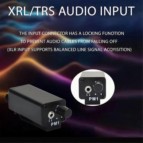 Mini amplificateur d'écouteurs XLR professionnel intra-auriculaire stéréo personnel PM1 Amplificateur de casque Hi-Fi portable (1/3)