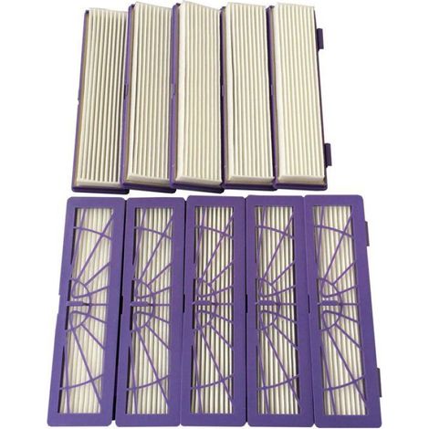 Filtre HEPA - - Neato Botvac Series - 10 pièces - Compatible D3/D5/70e/75/80/85 - Réutilisable (1/4)