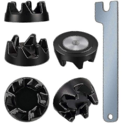 KitchenAid Mixerkupplungs-Ersatzteile (6er-Set) - 9704230 Mixerkupplung mit 1 Schraubenschlüssel s20241212358 (1/5)