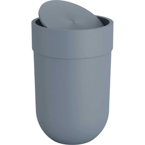 Poubelle de salle de bain avec couvercle rotatif 6 litres Touch (1/4)