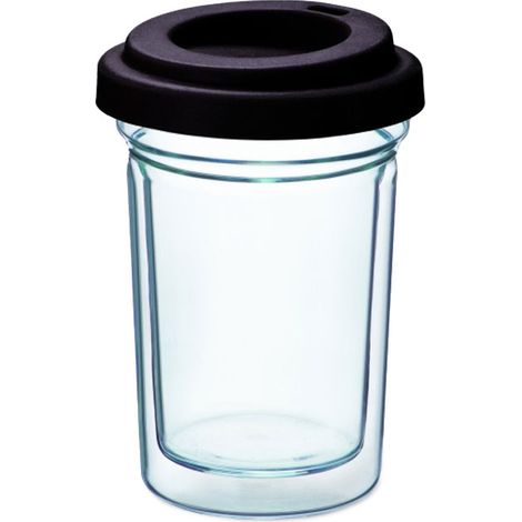 Simax Gobelet 0,4L \Coffee to Go\ Fashion verre double paroi