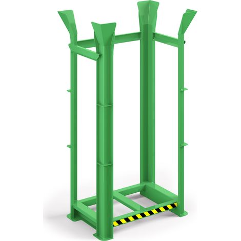 RR Industrietechnik Paletten Richtgestell RRG-15 BxTxH 1340x940x2650 mm RAL 6018 Gelbgrün