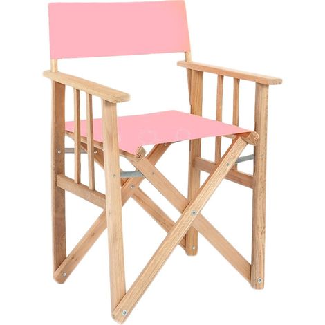 Fauteuil metteur en scène pour enfant (rose) Rose (1/2)