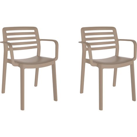 garbar WIND Set 2 Silla Con Brazos Interior, Exterior Arena