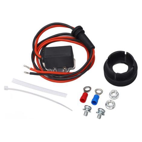 Elektronischer Zündumrüstsatz Modell 1281 für Fahrzeugmodelle mit Achtzylinder-V8-Motoren 260, 289, 302, 351, 352, 390 und 427 (Kabelklemme nicht enthalten) (1/4)