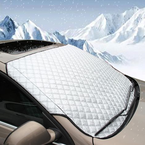 Bâche pare-brise voiture 4 saisons, anti-UV, neige, givre, XL 145x100cm (1/5)