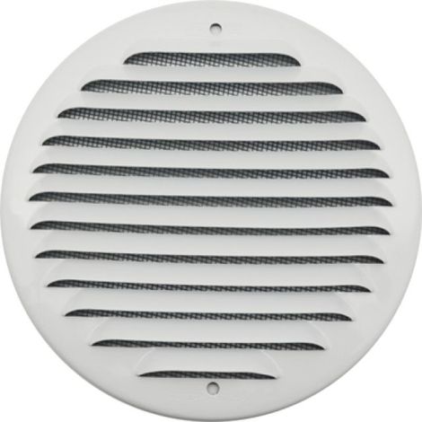GRIGLIA TONDA DA SOVRAPPORRE IN METALLO CON RETE D. 175 MM Inox