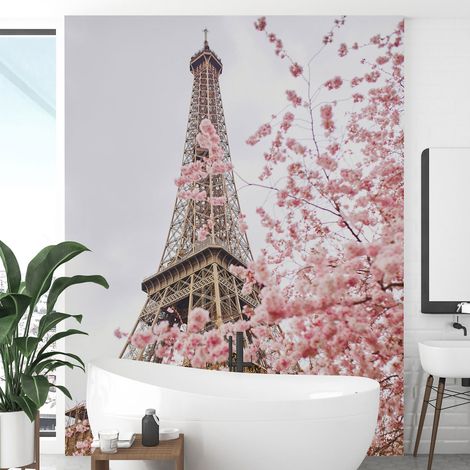 Papier peint panoramique - Paris Tour Eiffel - 130 cm x 195 cm (1/4)