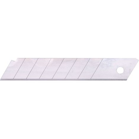 Boîte de 10 lames cutter 25 mm – Lames de rechange tranchantes en acier durable – Compatible avec cutters standard 25 mm – Idéales pour découpe précise de matériaux variés – Usage professionnel et bri