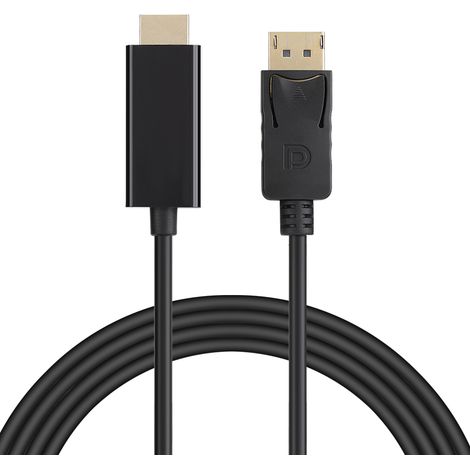 Câble adaptateur audio/vidéo HD DisplayPort vers HDMI (longueur : 3 mètres) (1/5)