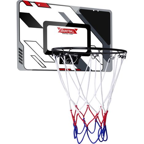 Basketball Hoop Ring Net Wall Mounted Outdoor Indoor Hanging Basket Game Play (1/5)