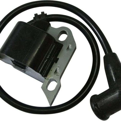 Bobine d'allumage pour souffleur dorsal Stihl BR340, BR340 L, BR380, BR420, BR420 C, SR340 et SR420 avec bougie d'allumage, pièce détachée 4203 400 1302 (1/3)