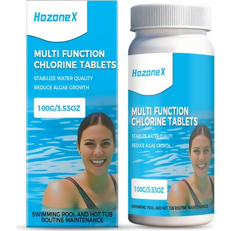 Multi-functional pool cleaning sheets for daily pool cleaning and stain removal convenient and easy to use -- 100g (1/5)