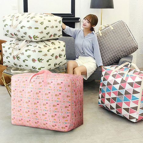 Extra große Packsäcke aus Oxford-Gewebe für Bettdecken, Kleidung und Staubschutz. (1/5)