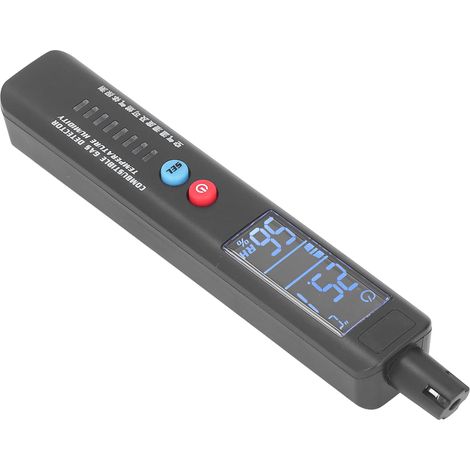 Détecteur de gaz combustible BSIDE X4A, alarme portable de fuite de gaz naturel, thermomètre et hygromètre intégrés, prix limité 22,99 , sans pile, outil de sécurité domestique professionnel. (1/5)
