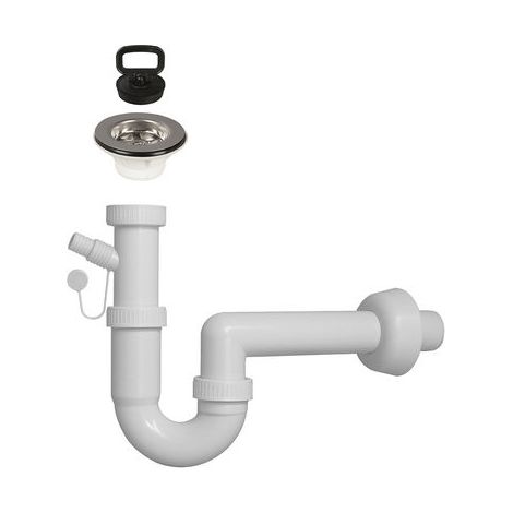 Sifone Scarico a U 11 x 2 Una Via Attacco Lavastoviglie Maryp 11 x 2 Ø 40